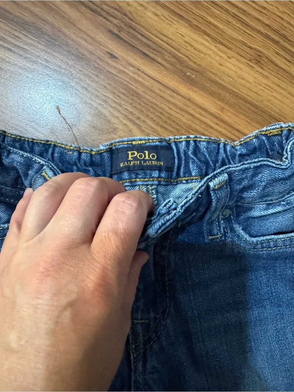 Polo by Ralph Lauren Blue Astor Slim Boyfriend Jeans Girls Size 6